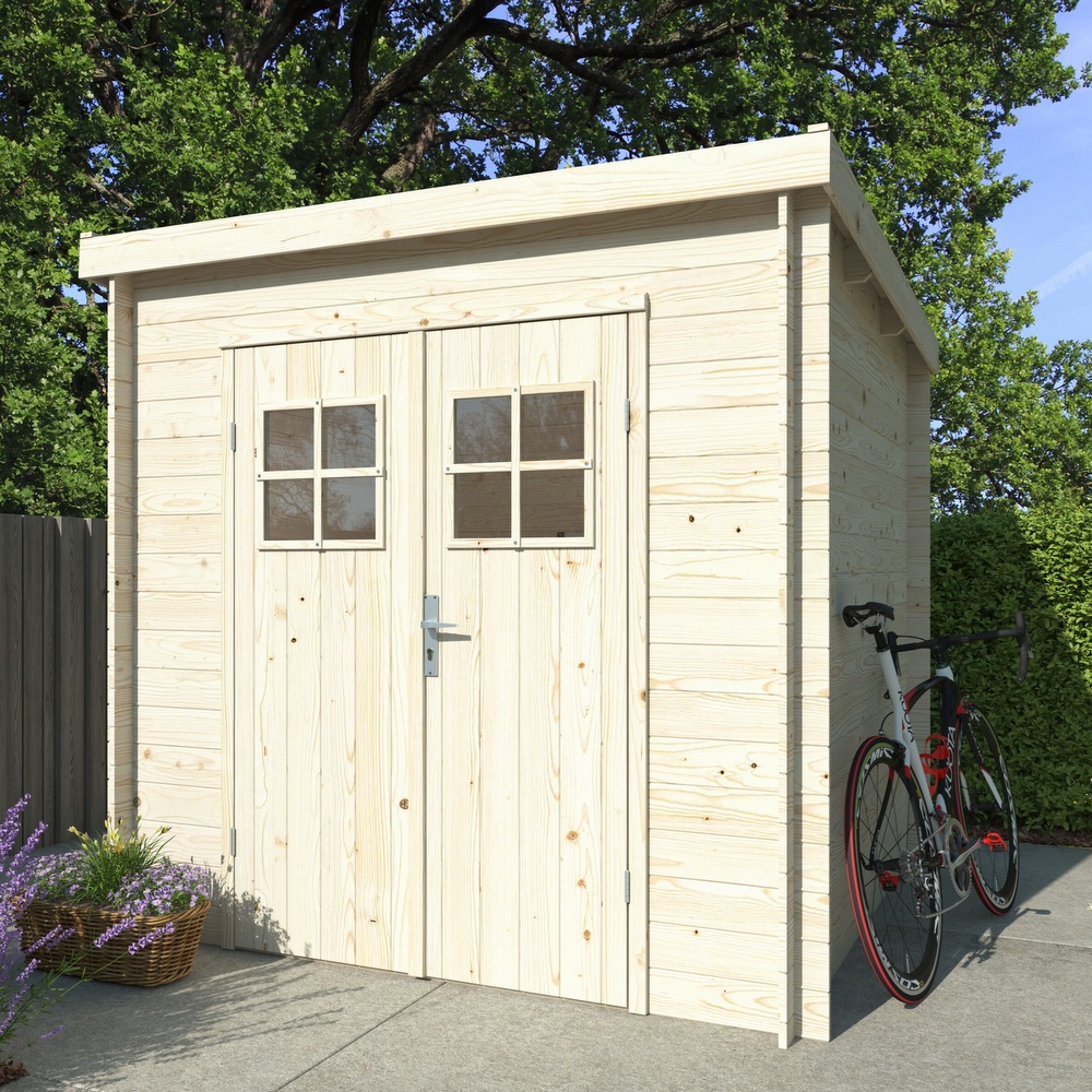 Outdoor wooden house 216x216 cm with or without floor CS066