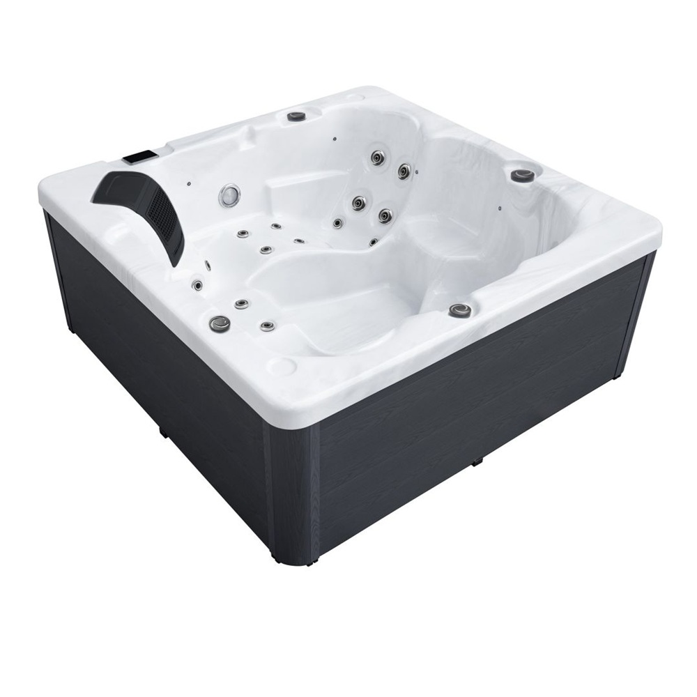 Hydromassage mini-pool 192x192 cm with 38 jets chromotherapy and heater MP86