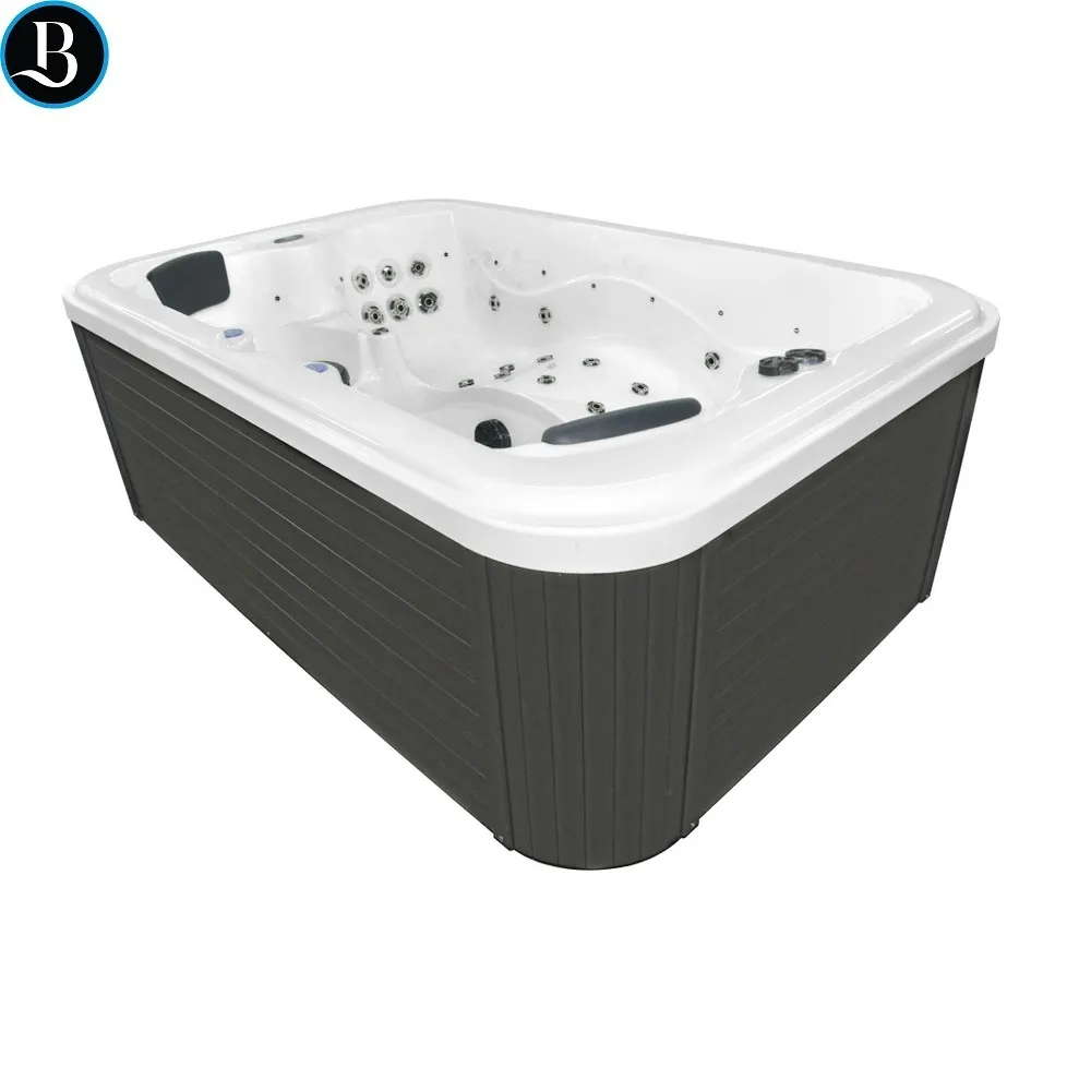 Mini whirlpool 226x151 cm 4 seats, 46 jets, heater and LED lights MP64
