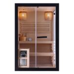 sauna-finlandese-130x120-cm-nera-con-stufa-sn084