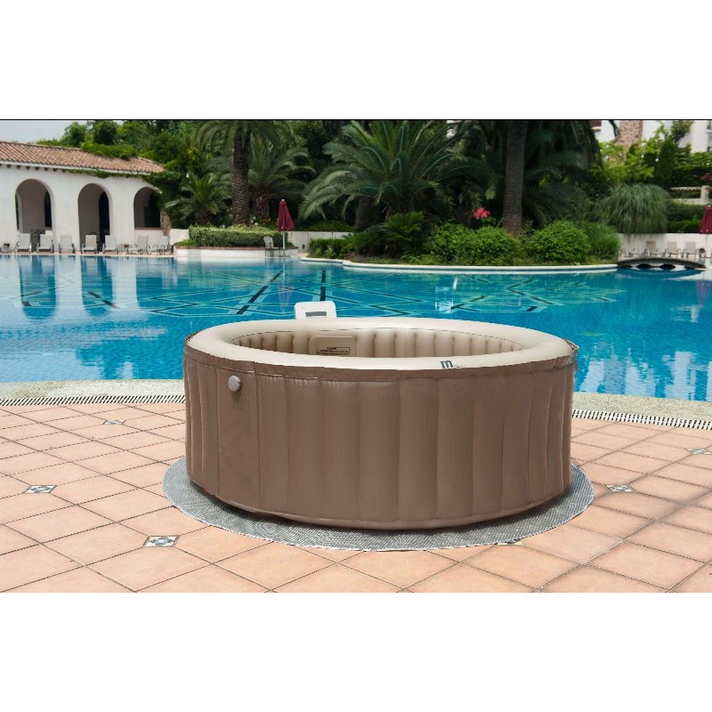 Spa rond autogonflant rond de 180 cm pour 4 personnes