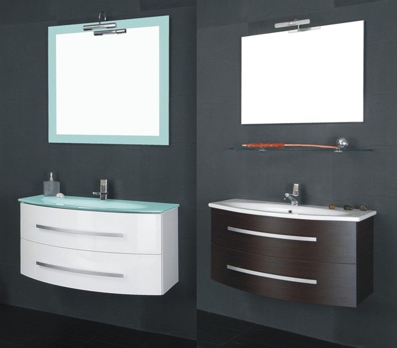 Begas 90cm bathroom furniture in 20 colors also white