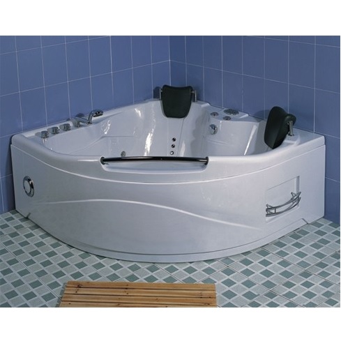 VS007 Whirlpool, 150x150cm, mit 21 Düsen, Ozontherapie und Farbtherapie, Air- und Whirlpool, full optional
