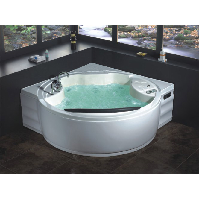 Baignoire à remous 180x180 toutes options avec chromothérapie. Nouveauté VS016