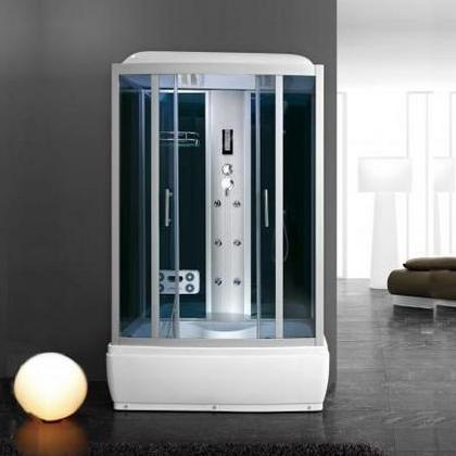 Cabina de Hidromasaje con Bañera 125x85, 150x85 o 170x85, multifuncional, cromoterapia, disponible también con Baño Turco CB064