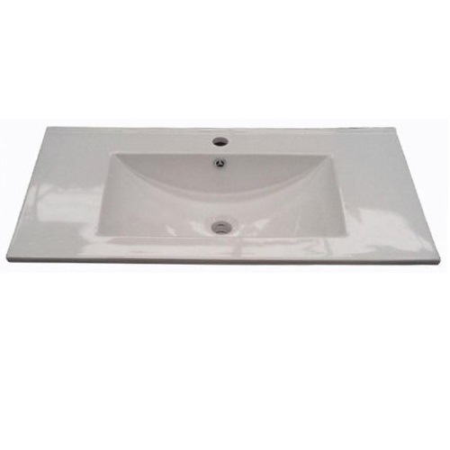 Cosmo washbasin for furniture 81x46 cm in ceramic