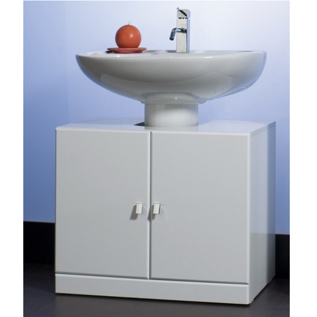 Meuble sous lavabo blanc BM034