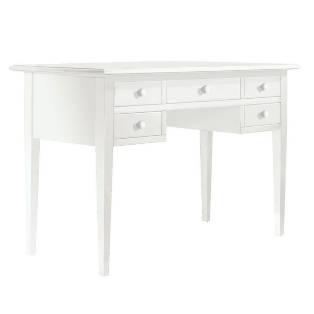 Escritorio Zoe2 En los colores Blanco mate y Nogal brillante Disponible en diferentes modelos y tamaños