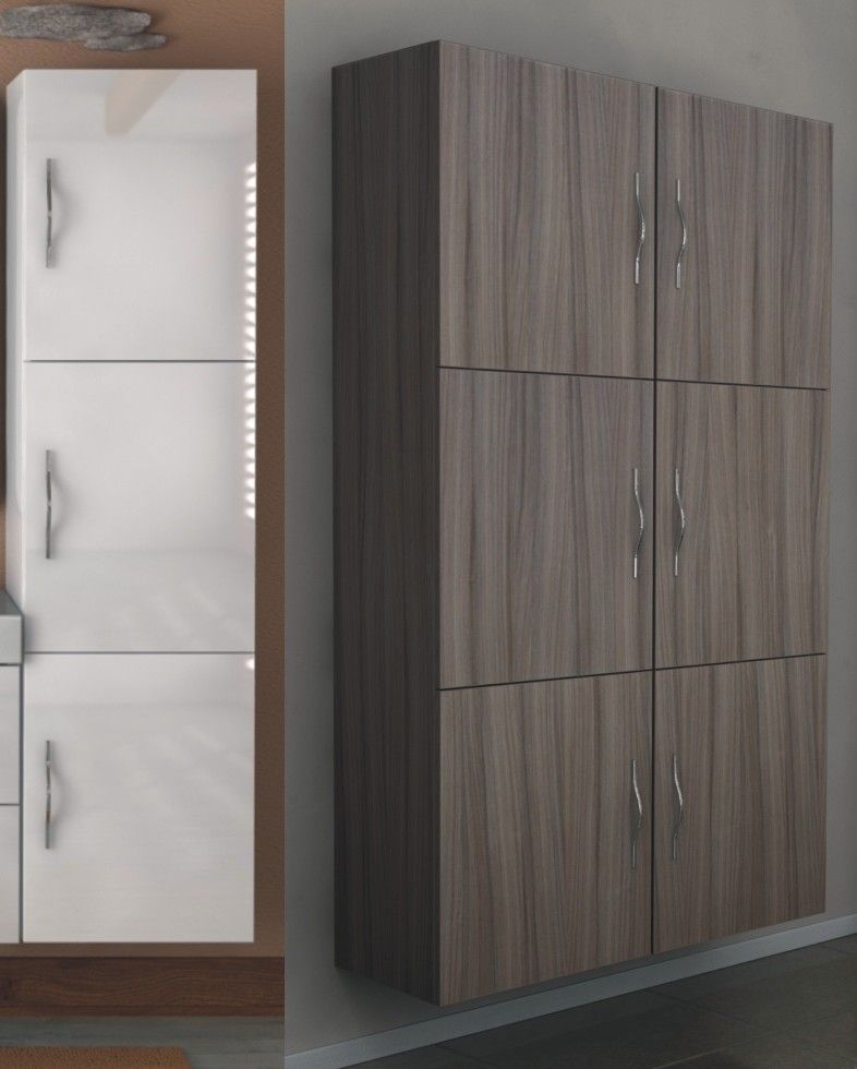 Mueble Columna 45x170hx38 en Alerce, Blanco, Gris Naturaleza, Gris Topo, Roble Suave BM011