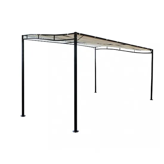 Pergola gazebo 300x400 cm with self-supporting metal frame GZ16