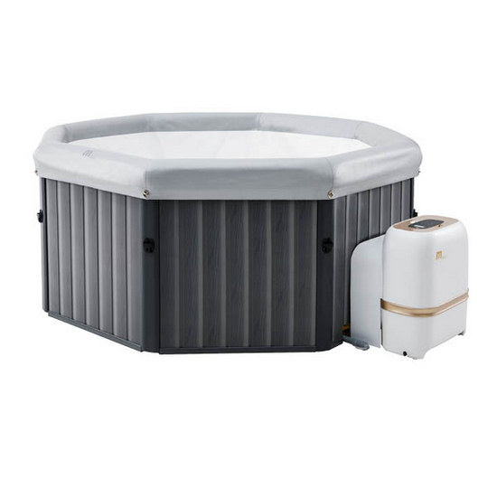 Round spa whirlpool 193 cm with external motor 6 seats ozone therapy MP21
