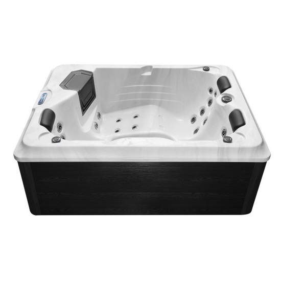 Mini bain à remous 210x160 , avec chauffage 3 places pompe double bain à remous MP02