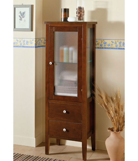 Base multiusos única-baja Arte Povera en madera maciza 46x120hx34 prof BM050