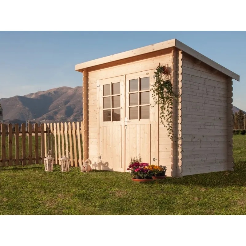 Gartenhaus aus Holz 250×200 cm auch mit Boden CS032 erhältlich